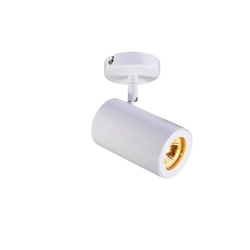 SLV LED Plafond- Wandlamp | 1X GU10 Max 50W  | IP20 Dimbaar Wit | ENOLA