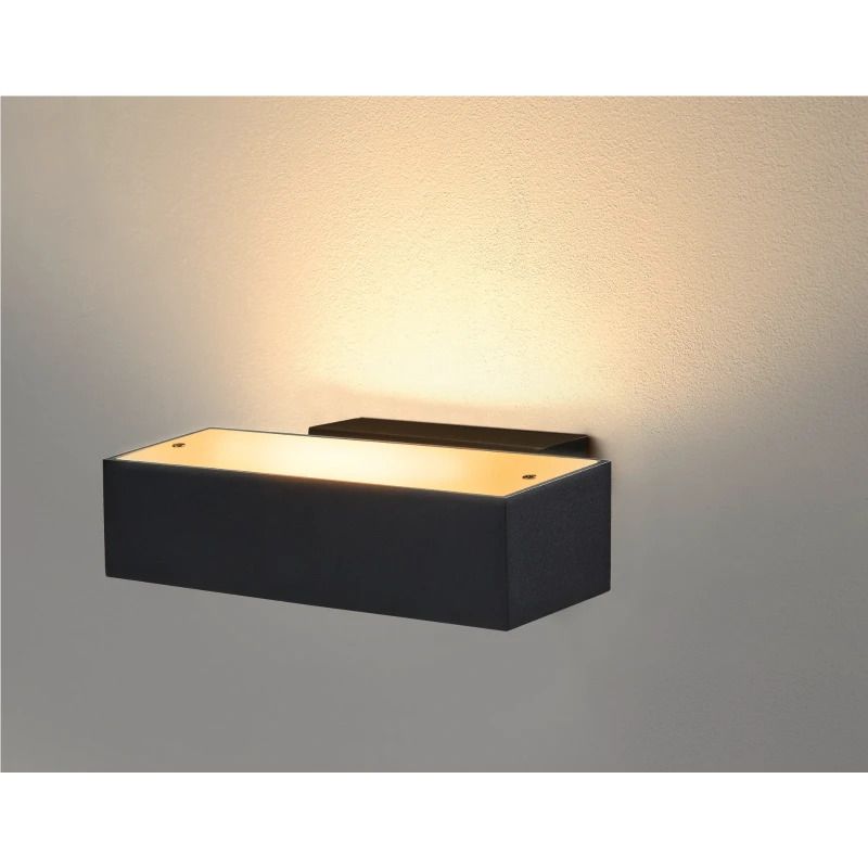 SLV LED Wandlamp | 1X R7s Max 80W | IP20 Dimbaar Zwart | ANDREAS