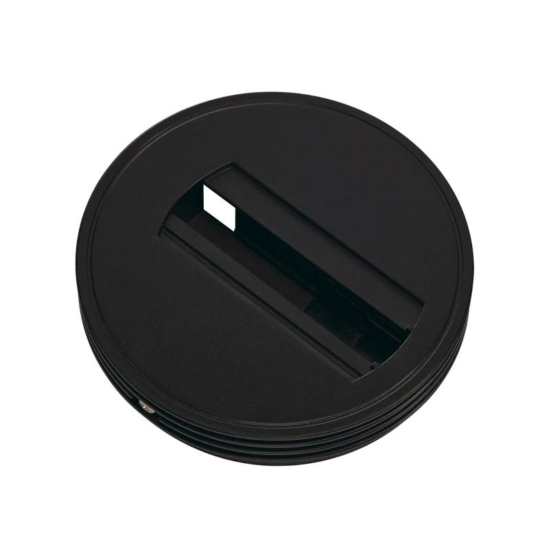 SLV Onderdeel | Plafondrozet voor 1-fase adapter, zwart | 1~ SYSTEM