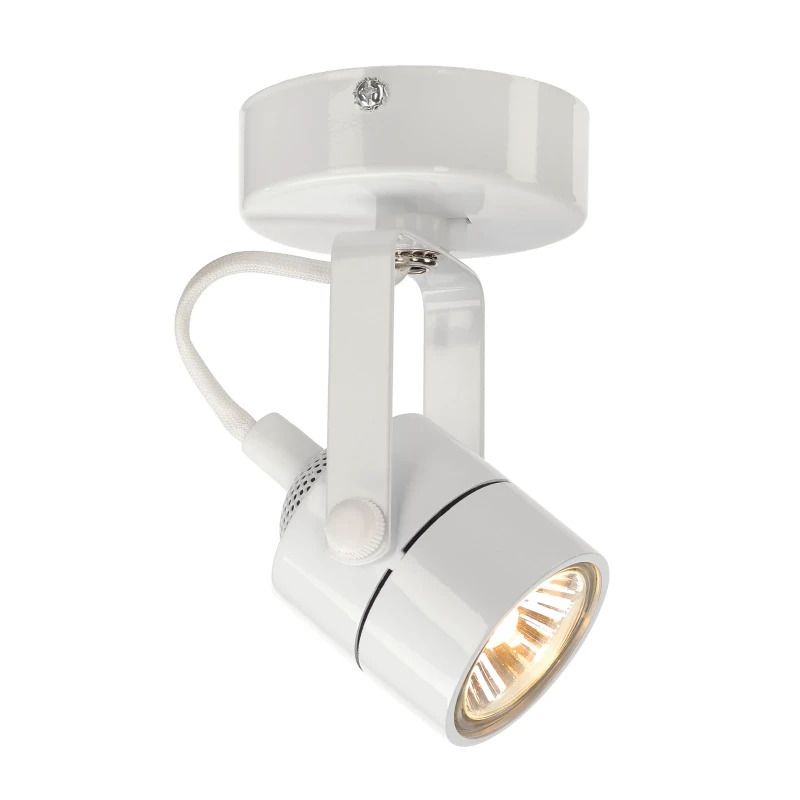 SLV LED Plafond- Wandlamp | 1X GU10 Max 50W  | IP20 Dimbaar Wit | SPOT 79