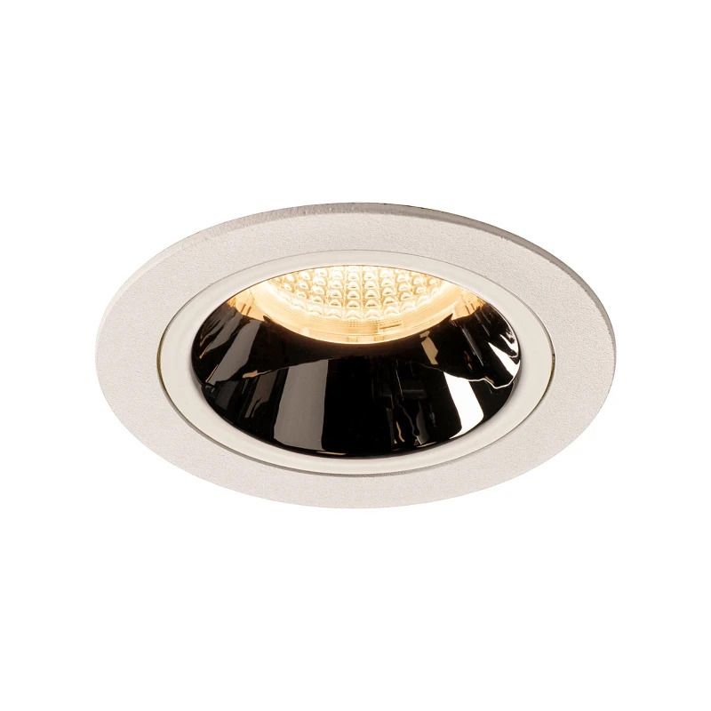 SLV LED Inbouwarmatuur Ø90mm | 17.55W 3000K 1550lm 930 IP20 | NUMINOS