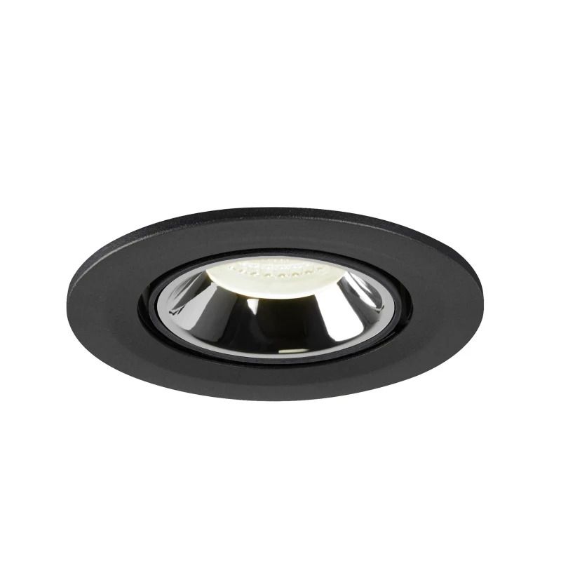 SLV LED Inbouwarmatuur Ø90mm | 8.6W 4000K 750lm 940 IP20 | NUMINOS