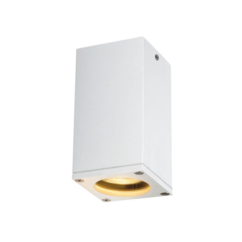 SLV LED Plafondlamp | 1X GU10 Max 35W  | IP21 Dimbaar Wit | THEO