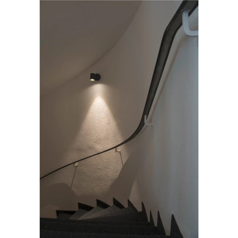 SLV LED Plafond- Wandlamp | 10W 3000K 700lm 930 | IP20 Dimbaar Zwart | HELIA