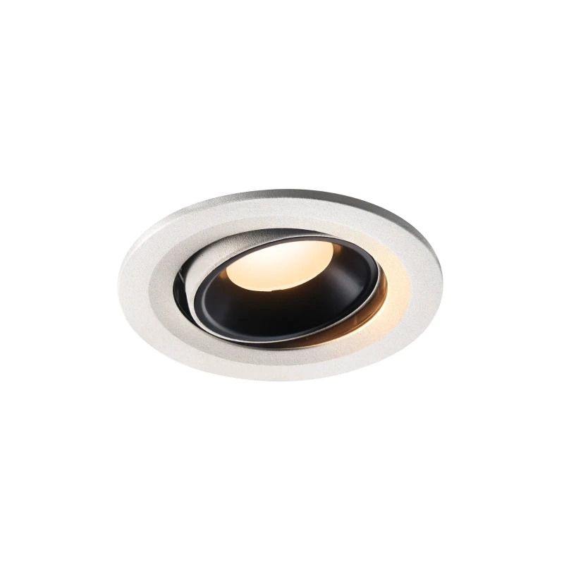 SLV LED Inbouwarmatuur Ø90mm | 8.6W 3000K 690lm 930 IP20 | NUMINOS