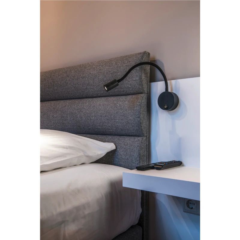 SLV LED Wandlamp | 1.9W 4000K 100lm 840 | IP20 Zwart | DIO FLEX