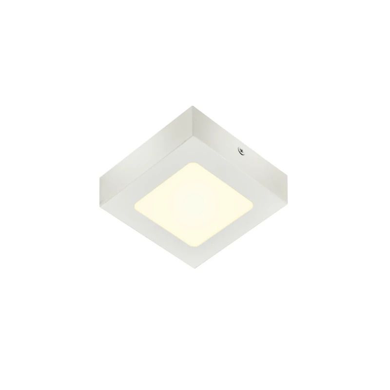 SLV LED Plafond- Wandlamp | 8.2W 4000K 440lm 840 | IP20 Dimbaar Wit | SENSER