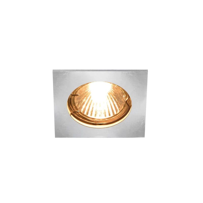SLV LED Inbouwarmatuur Vierkant | 1X GU10 Max 50W IP20 | Dimbaar | PIKA