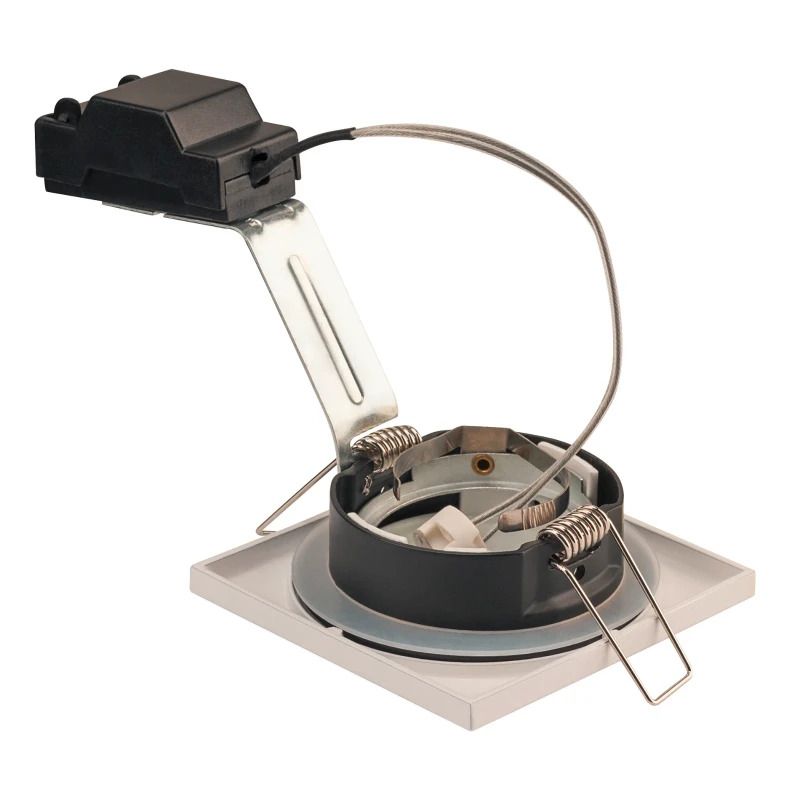SLV LED Inbouwarmatuur Vierkant | 1X GX5.3 Max 50W IP65 | DOLIX