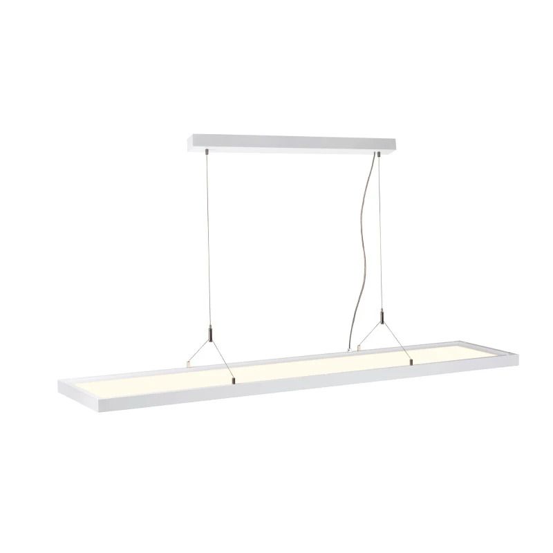 SLV LED Pendelarmatuur | 57W 4000K 5000lm 840 | IP20 DALI Dimbaar | WORKLIGHT