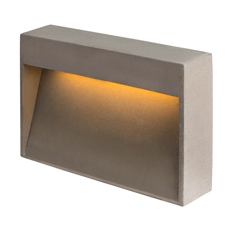 SLV LED Wandlamp | 8.5W 3000K 350lm 830 | IP65 | CONCRETO