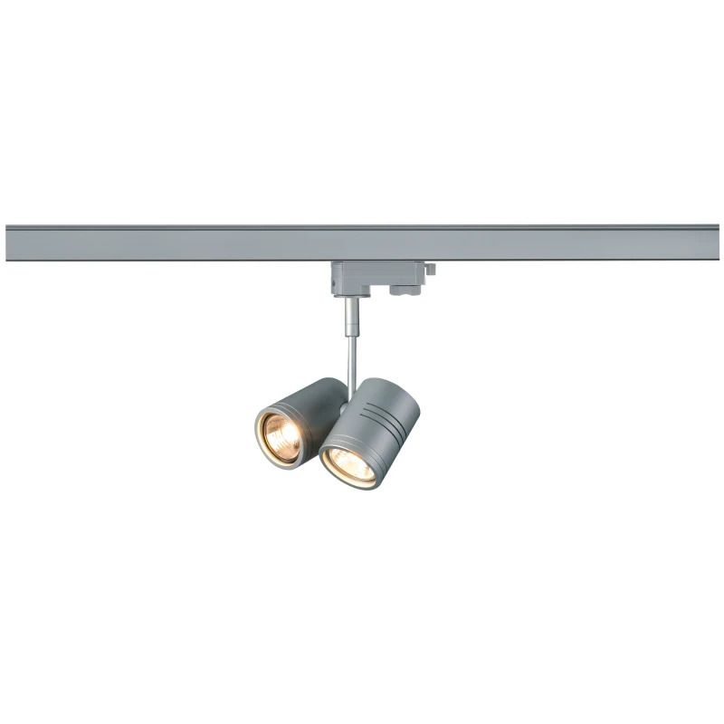 SLV 3-fase LED Rail Armatuur | 2X GU10 Max 50W IP20 | Dimbaar | BIMA