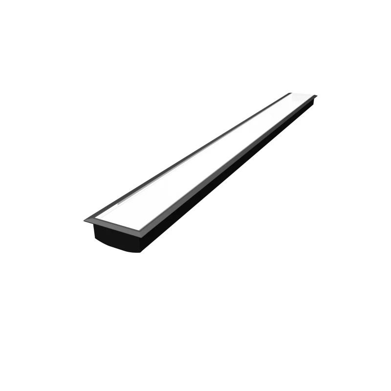 SLV Onderdeel | GRAZIA 60 | profiel inbouw 1 |5 m zwart