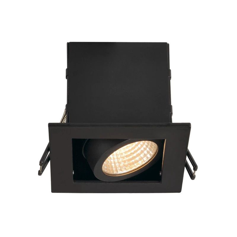 SLV LED Inbouwarmatuur Vierkant | 7.5W 3000K 650lm 830 IP20 | Dimbaar | KADUX