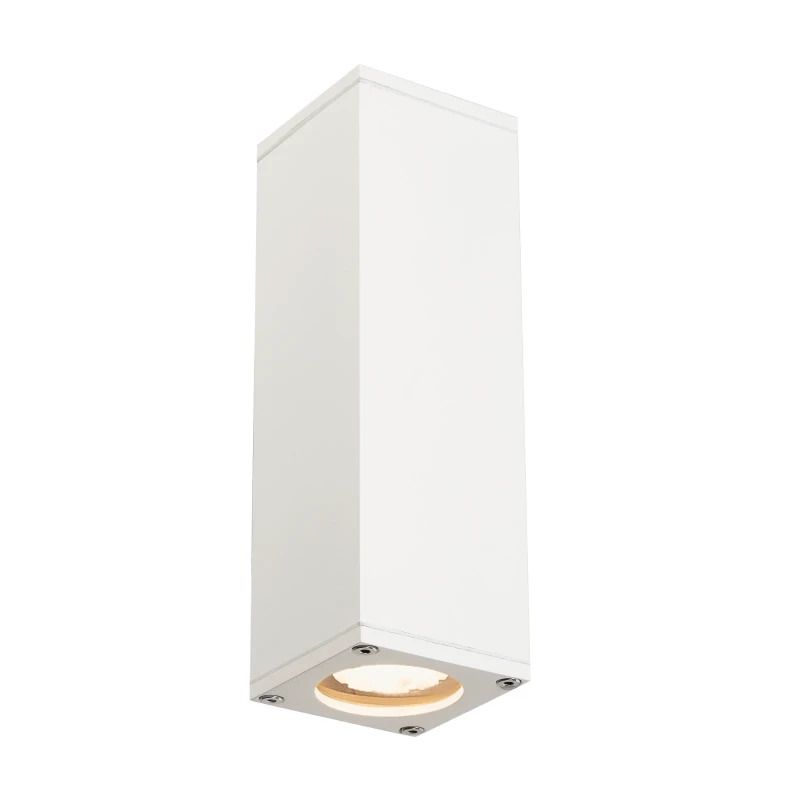 SLV LED Up-Downlighter | 2X GU10 Max 35W | IP44 Dimbaar Wit | THEO