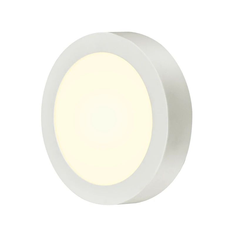 SLV LED Plafond- Wandlamp | 12W 4000K 990lm 940 | IP20 Dimbaar Wit | SENSER