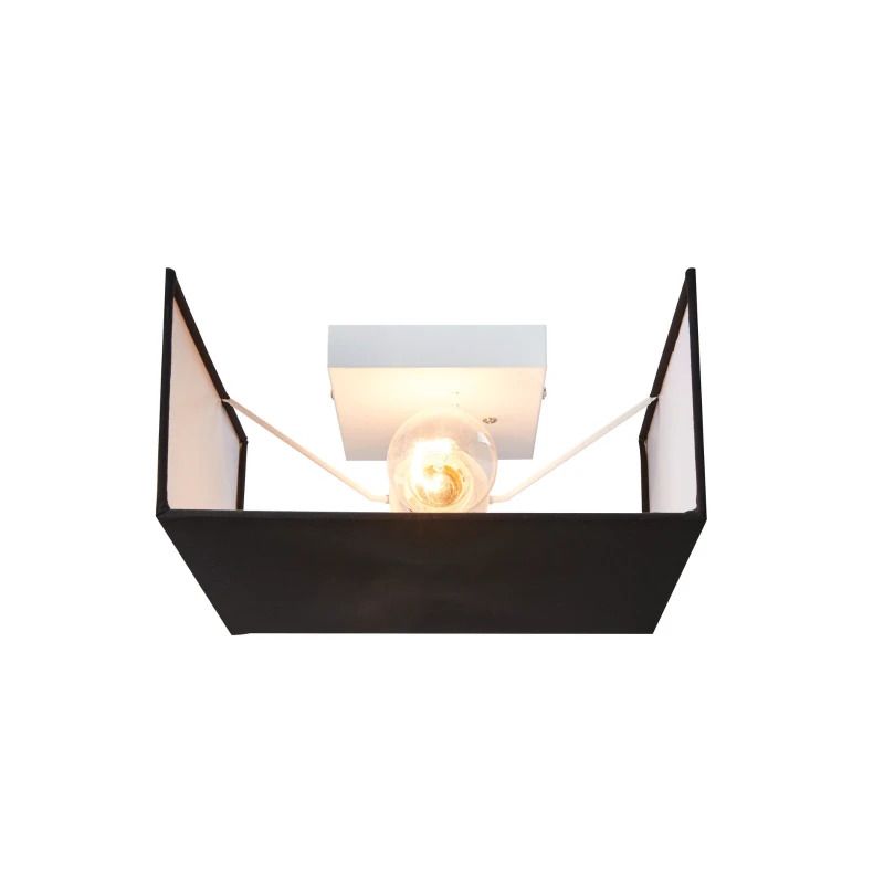 SLV LED Wandlamp | 1X E27 Max 40W | IP20 Dimbaar Zwart | ACCANTO