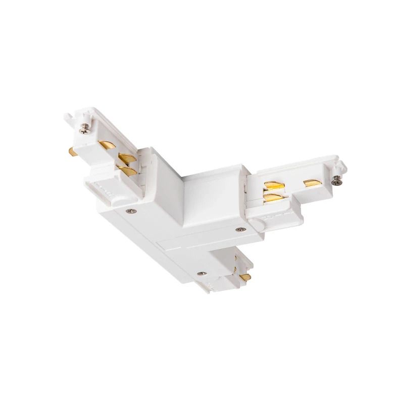 SLV Onderdeel | S-TRACK T-verbinder aarde binnen, rechts, DALI, PHASE, wit | S-TRACK SYSTEM