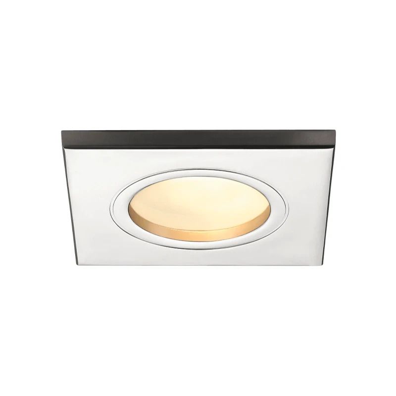 SLV LED Inbouwarmatuur Vierkant | 1X GU10 Max 35W 9 IP44 | Dimbaar | DOLIX