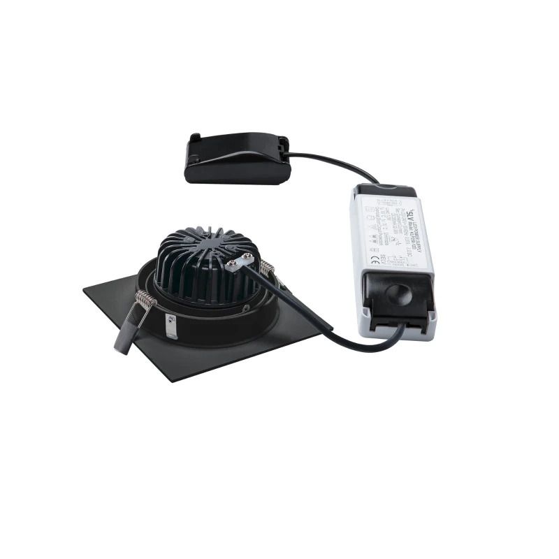 SLV LED Inbouwarmatuur Vierkant | 14W 3000K 1100lm 830 IP20 | Dimbaar | NEW TRIA