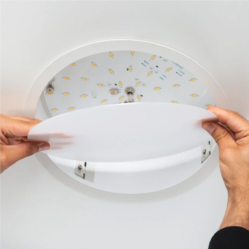 SLV LED Inbouwarmatuur Ø290mm | 14W 3000K/4000K 1600lm IP20 | MEDO