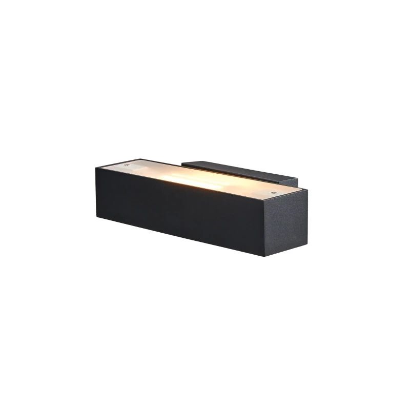 SLV LED Wandlamp | 1X R7s Max 80W | IP20 Dimbaar Zwart | ANDREAS