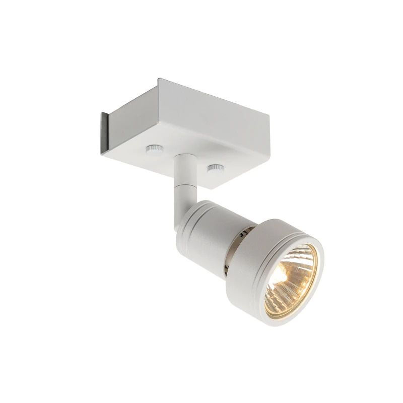 SLV LED Plafondlamp | 1X GU10 Max 50W | IP20 Dimbaar Wit | PURI