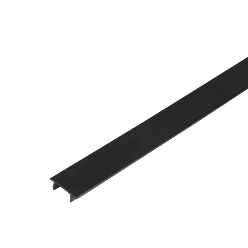 SLV Onderdeel | S-TRACK afdekking rail | zwart | 2 m