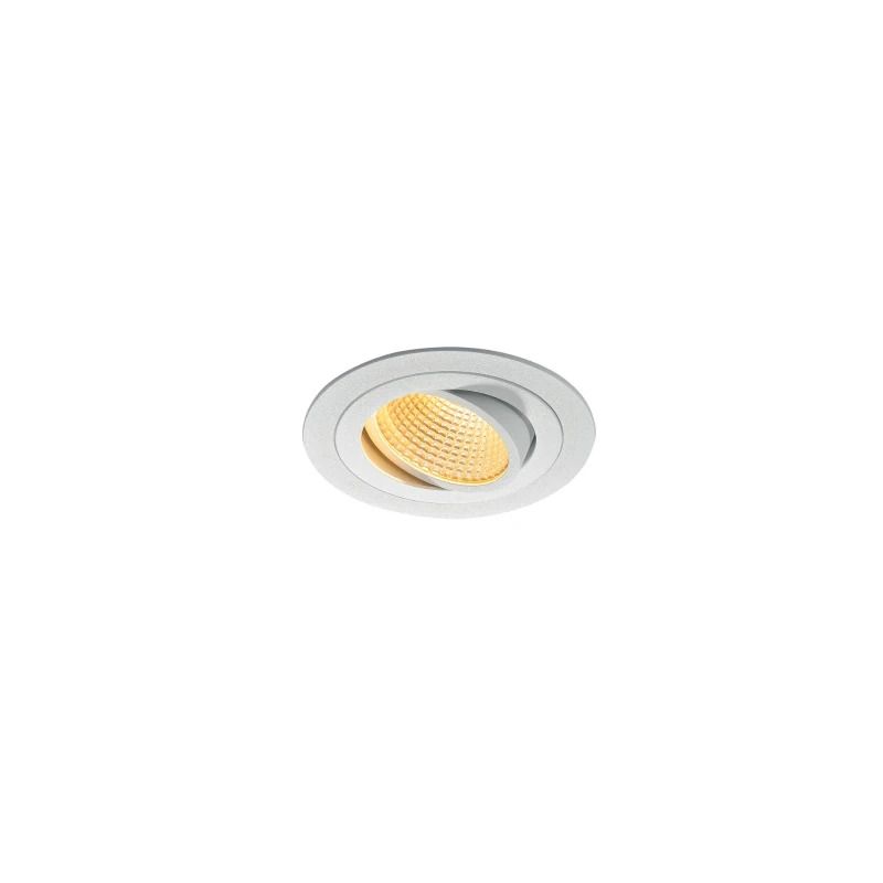 SLV LED Inbouwarmatuur Ø110mm | 14W 2700K 1030lm 827 IP20 | Dimbaar | NEW TRIA