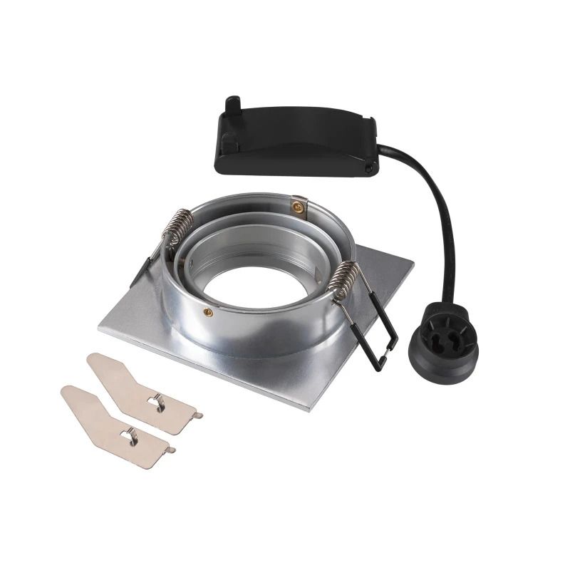 SLV LED Inbouwarmatuur Vierkant | 1X GU10 Max 10W IP20 | Dimbaar | NEW TRIA