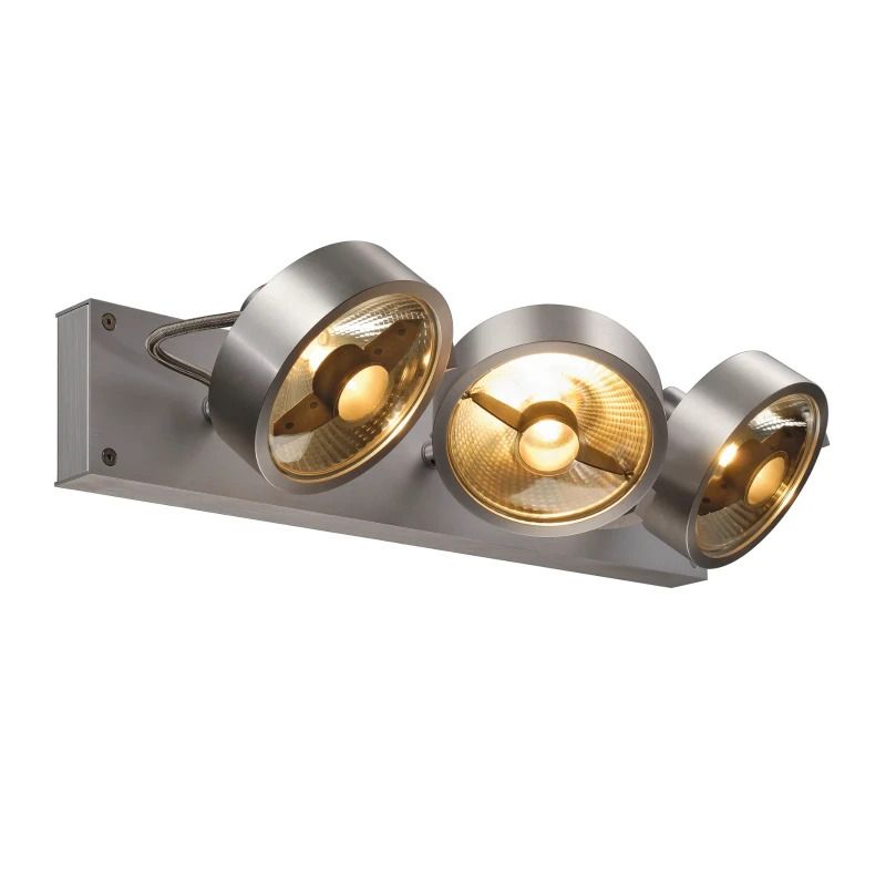 SLV LED Plafondlamp | 3X GU10 Max 75W | IP20 Dimbaar | KALU