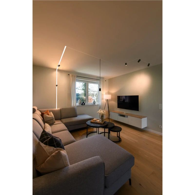 SLV LED Pendelarmatuur | 8.7W 2700K 620lm 927 | IP20 DALI Dimbaar | 48V SYSTEM