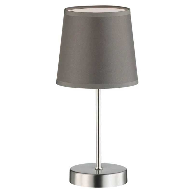 Wofi Tafellamp Cesena | 1X E14 Max 42W | Grijs