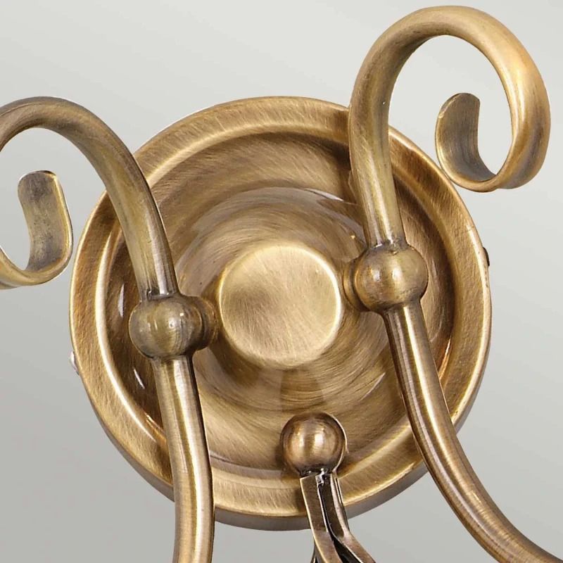 Elstead Lighting LED Wandlamp Artisan | 2X E14 Max 60W | Aged Brass