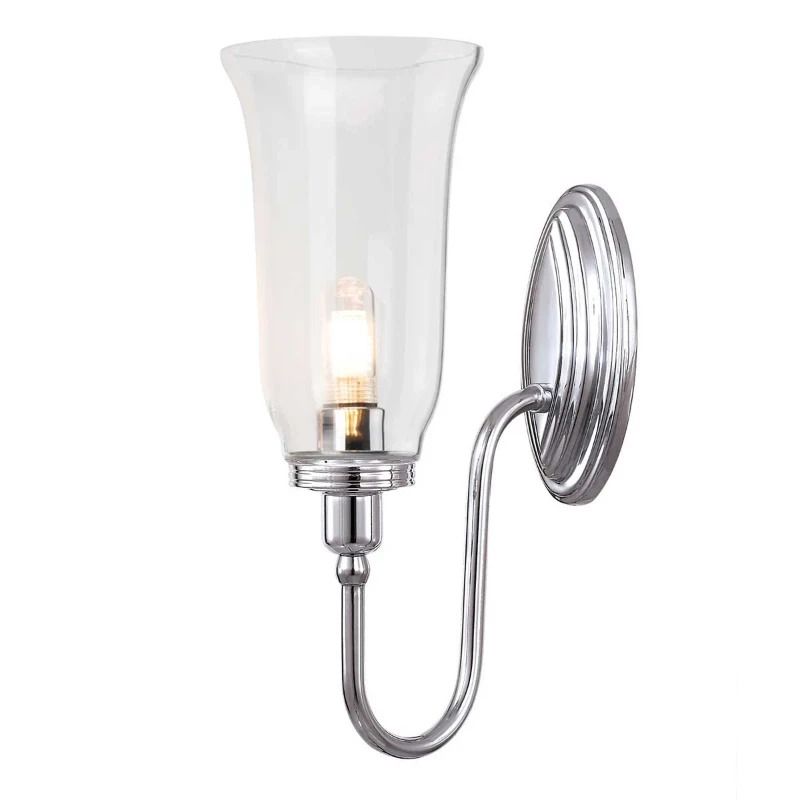 Elstead Lighting LED Badkamerarmatuur Blake | 3W 3000K 300Lm 830 | IP44 | Dimbaar | Polished Chrome