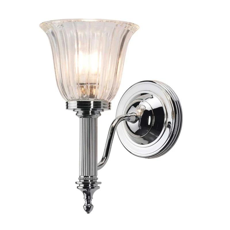 Elstead Lighting LED Badkamerarmatuur Carroll | 3W 3000K 300Lm 830 | IP44 | Dimbaar | Polished Chrome