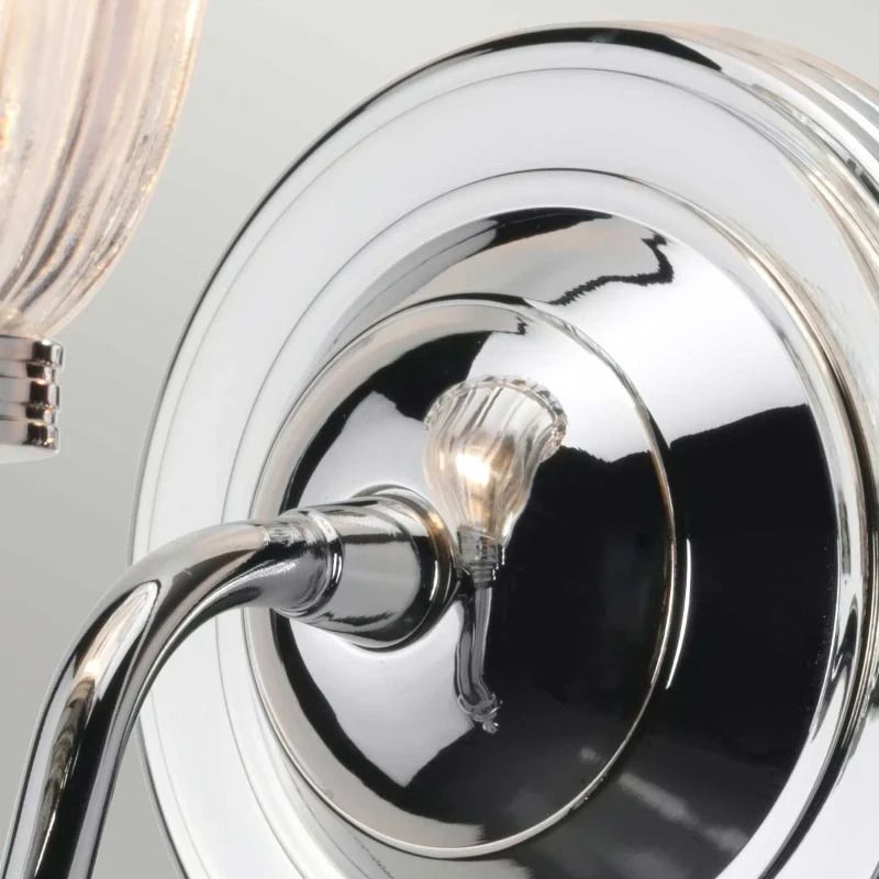 Elstead Lighting LED Badkamerarmatuur Carroll | 3W 3000K 300Lm 830 | IP44 | Dimbaar | Polished Chrome