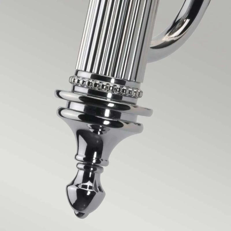 Elstead Lighting LED Badkamerarmatuur Carroll | 3W 3000K 300Lm 830 | IP44 | Dimbaar | Polished Chrome