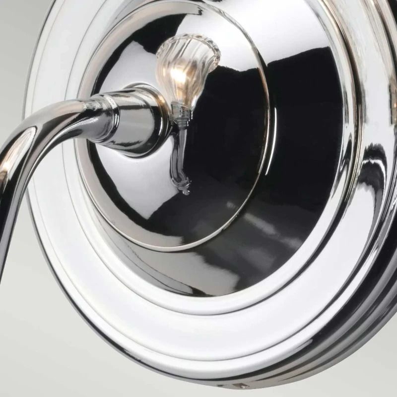 Elstead Lighting LED Badkamerarmatuur Carroll | 3W 3000K 300Lm 830 | IP44 | Dimbaar | Polished Chrome