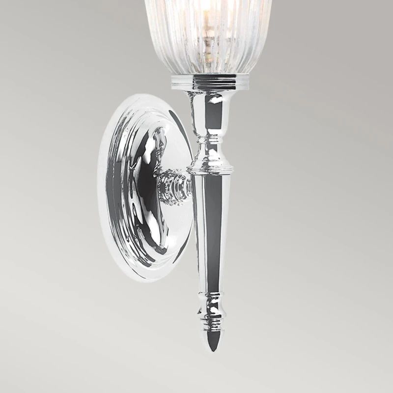 Elstead Lighting LED Badkamerarmatuur Dryden | 3W 3000K 300Lm 830 | IP44 | Dimbaar | Polished Chrome