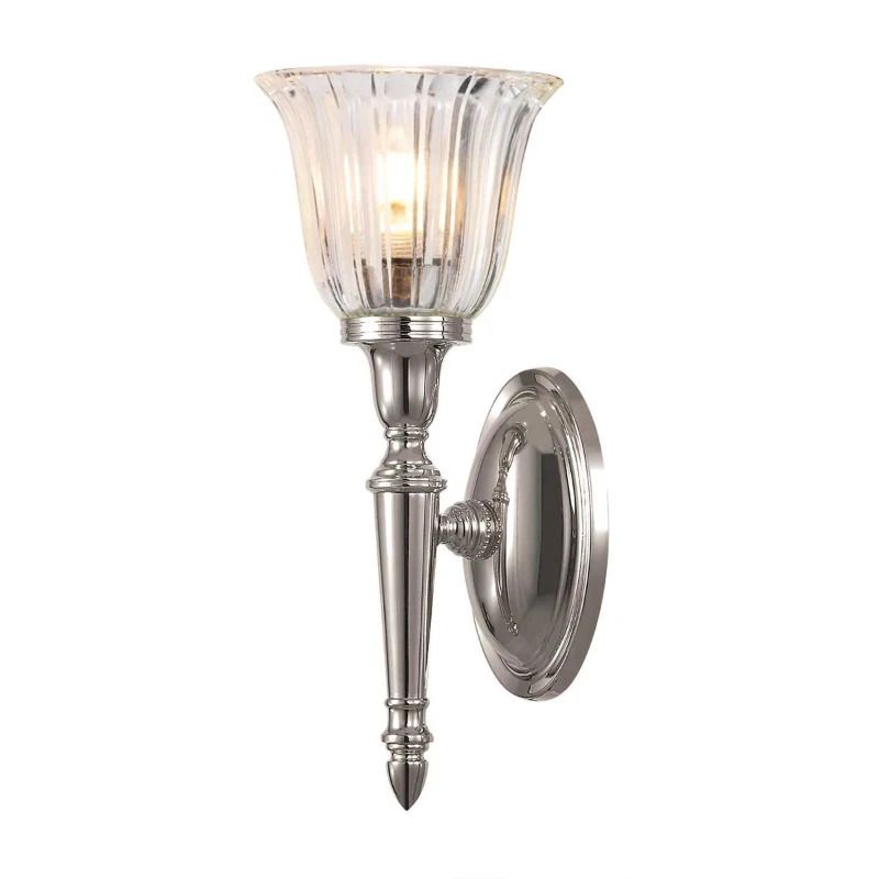 Elstead Lighting LED Badkamerarmatuur Dryden | 3W 3000K 300Lm 830 | IP44 | Dimbaar | Polished Nickel