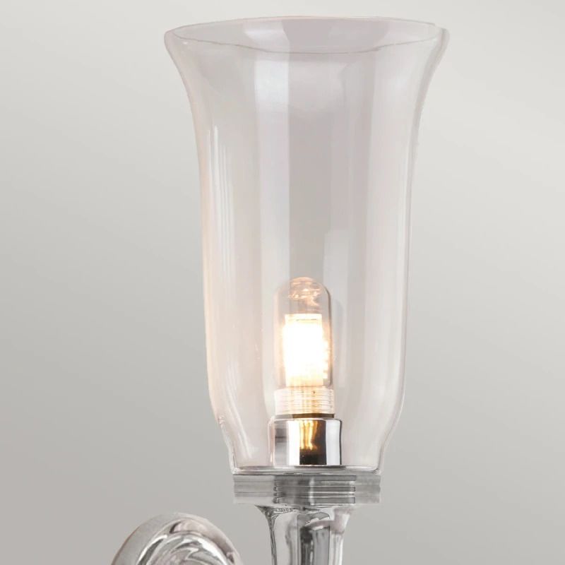 Elstead Lighting LED Badkamerarmatuur Dryden | 3W 3000K 300Lm 830 | IP44 | Dimbaar | Polished Chrome