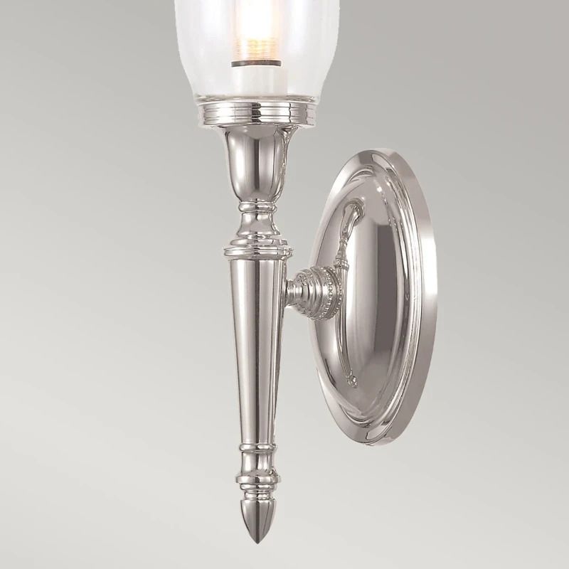 Elstead Lighting LED Badkamerarmatuur Dryden | 3W 3000K 300Lm 830 | IP44 | Dimbaar | Polished Nickel