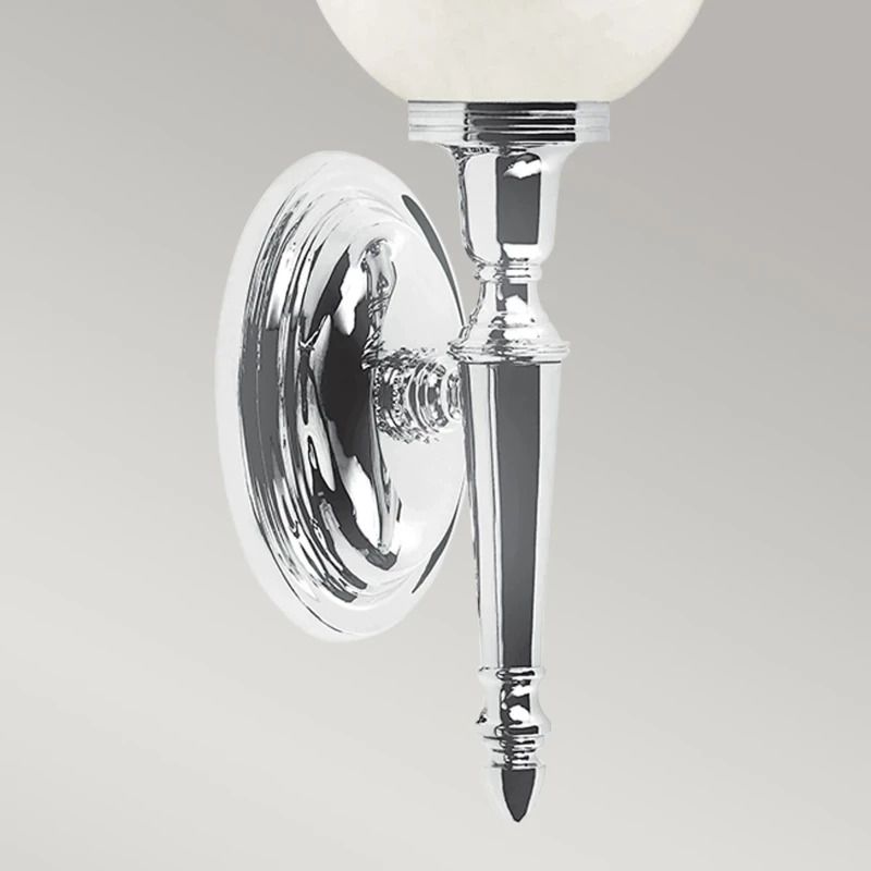 Elstead Lighting LED Badkamerarmatuur Dryden | 3W 3000K 300Lm 830 | IP44 | Dimbaar | Polished Chrome