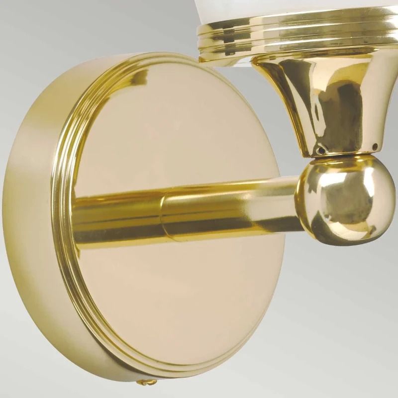Elstead Lighting LED Badkamerarmatuur Eliot | 3W 3000K 300Lm 830 | IP44 | Dimbaar | Polished Brass