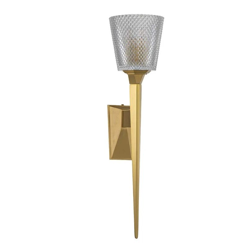 Elstead Lighting LED Badkamerarmatuur Verity | 3W 3000K 300Lm 830 | IP44 | Brushed Brass