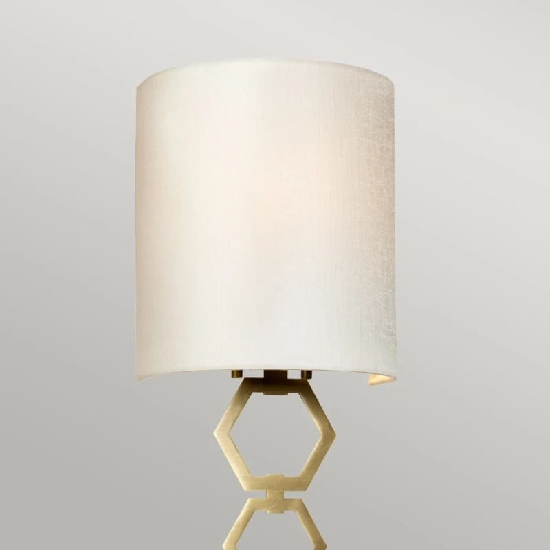 Elstead Lighting LED Wandlamp Clark | 1X E27 Max 60W | Aged Brass