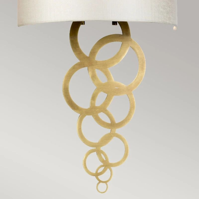 Elstead Lighting LED Wandlamp Curtis | 1X E27 Max 60W | Aged Brass