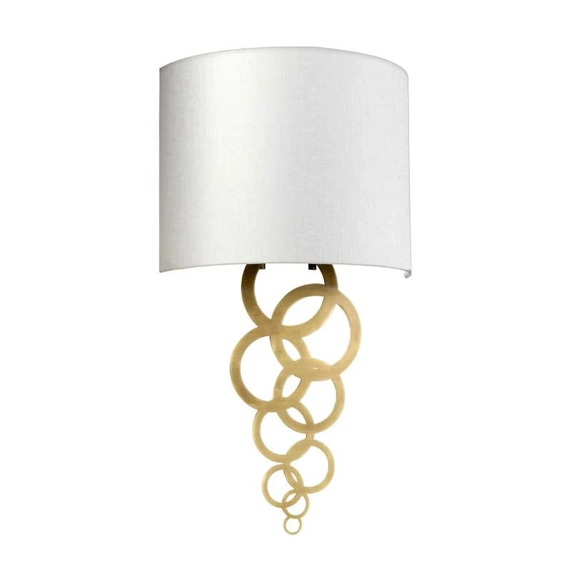 Elstead Lighting LED Wandlamp Curtis | 1X E27 Max 60W | Aged Brass