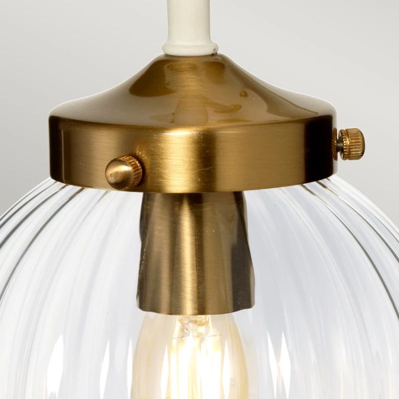 Elstead Lighting LED Wandlamp Cosmos | 1X E14 Max 8W | Cream Painted and Aged Brass